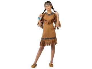 Girls Little Pow Wow Indian Girl Costume   Native American Indian Costumes
