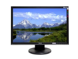 ASUS VW222U Black 22" 2ms(GTG) Widescreen LCD Monitor with HDCP support 300 cd/m2 1000:1 (ASCR 2000:1) Built in Speakers