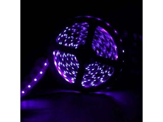 SUPERNIGHT 5M 3528 SMD 300 LED Light Strip Non Waterproof 16.4ft Flexible 12V Lamp Indoor For decorative Home Purple