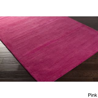 Hand loomed Decker Casual Solid Area Rug (76 X 96)