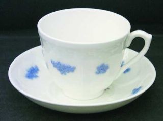 Adderley Chelsea (Smooth,Embossed) Flat Cup & Saucer Set, Fine China Dinnerware