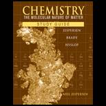 Chemistry  Molecular Nature   Study Guide