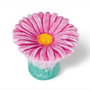 Siro Designs Flowers 1 1/2 in. Lavender Cabinet Knob HD 101 108