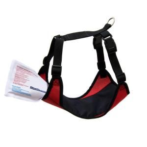 PortablePET X Small Dog Cooling and Warming Adjustable Mesh Harness in Red 3086