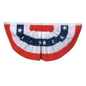 Valley Forge Flag 3 ft. x 6 ft. Polycotton Stars and Stripes Full Fan Flag PFF ST