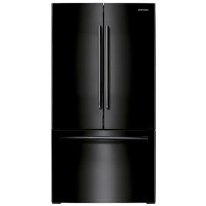 Samsung 25.7 cu. ft. French Door Refrigerator in Black RF260BEAEBC