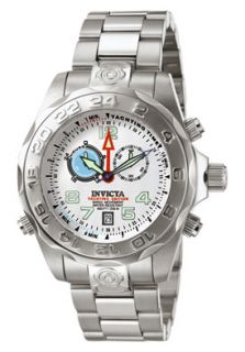 Invicta 5444  Watches,Mens Grand Diver Yachting Edition Chronograph Stainless Steel, Chronograph Invicta Quartz Watches