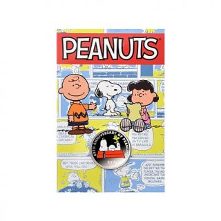 2015 Proof $10 Silver Colorized 65th Anniversary Peanuts Coin   7968057