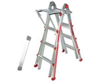 Little Giant 24 in 1 17 Ladder System w/ Leg Leveler& Work Platform