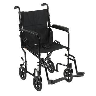 Drive Medical   Lightweight 17 Transport Wheelchair