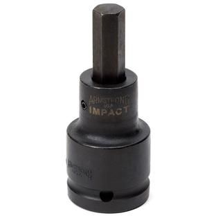 Armstrong  3/4 in. Drive 17mm Impact Hex Bit Socket