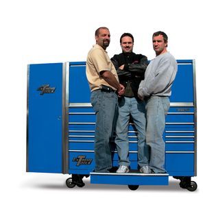 Extreme Tools  72 17 Drawer Professional Triple Bank Roller Cabinet