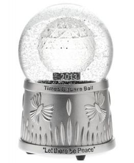 Waterford Snow Globe, 2013 Times Square Let There Be Peace