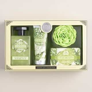 AAA Lily of the Valley 4 Piece Bath Gift Set
