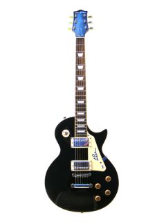 Les Paul Autographed LP Style Squire Guitar by New Dimensions