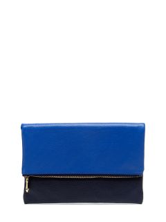 Colorblock Flap Clutch by KC Jager