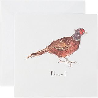 THE GREAT BRITISH CARD COMPANY   Pheasant and Partridge set of 10 Christmas cards