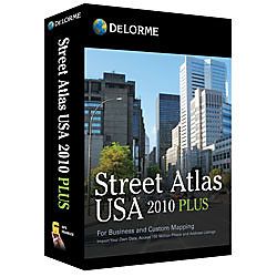 DeLorme Street Atlas USA 2010 Plus Traditional Disc