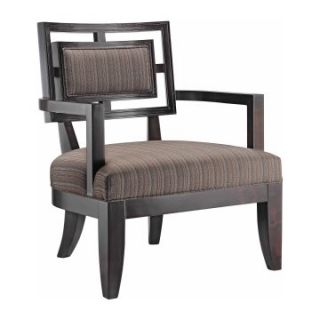 Stein World Square Back Accent Chair   Stripe Fabric