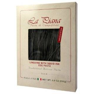 Al Dente Squid Ink Fettuccine, 12 Ounce Bag (Pack of 6)  