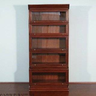   Four Door Barister Bookcase West Indies Cherry Barrister Bookcase
