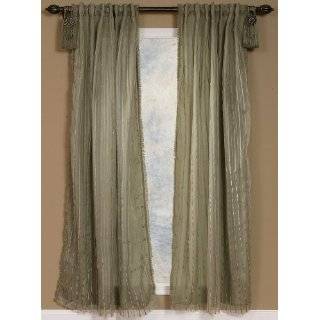  Window Drapery Panel / Curtain Panel / Drapes 96inch Check 