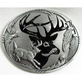  Buck Hunter Deer Hunting Belt Buckle Bow Western Jewelry
