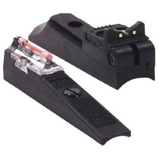 Lyman Black Powder Bp Front and Rear Fiber Optic Sight Set  