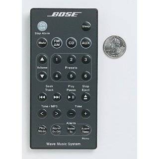 Bose Wave Music System Large Remote (Black)
