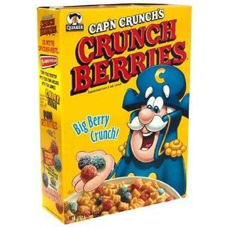 Capn Crunch Crunch Berries Cereal, 15oz Boxes (Pack of 4)