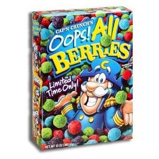 Capn Crunch OOPS All Berries Cereal Grocery & Gourmet Food