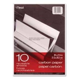 Black Carbon Mill Finish Paper, 8 1/2 x 11, 10 Sheets