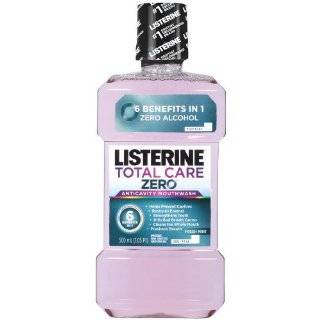 Listerine Total Care Zero, Fresh Mint Flavor, 500 ml, (Pack of 2)