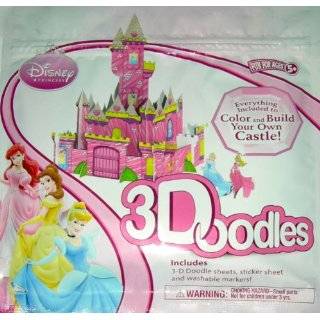  Disney Princess Create Your Own 3D Castle Toys & Games