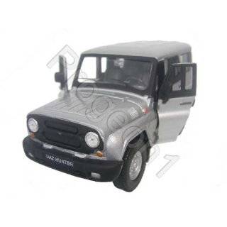 Military Jeep with trailer *Russian Die cast Model cars * 143 * UAZ 