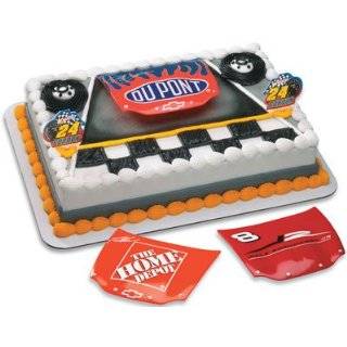 Nascar Jeff Gordon #24 Hood Cake Topper 