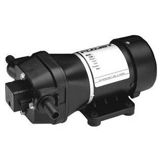 FloJet 04305144L Marine Washdown Pump with Nozzle (3.5 GPM, 40 PSI, 12 