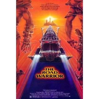   The Road Warrior Poster 27x40 Mel Gibson Bruce Spence Emil Minty