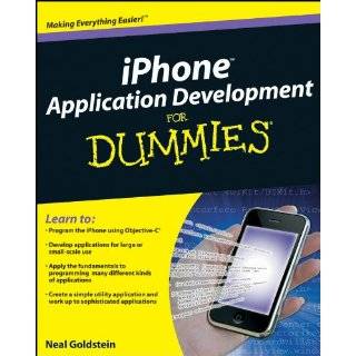 iphone application development for dummies for by neal goldstein