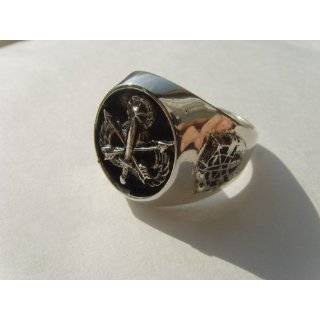  Cross Of Lorraine Magnum PI Team Ring   Sterling Silver 