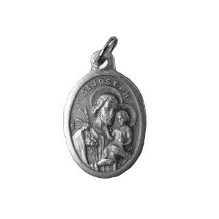 St. Joseph Medal 20 Steel Chain with Clasp