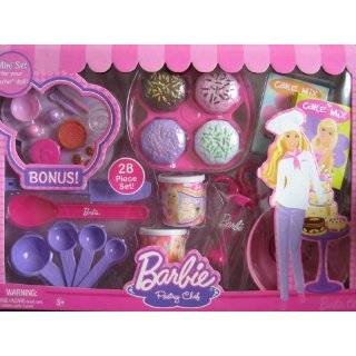   28 Piece Playset (Child Size) w Bonus Mini Set For Barbie Doll (2008