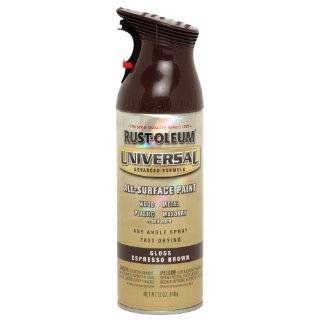   Universal Advance Formula Spray Paint, Gloss Espresso Brown, 12 Ounce