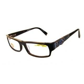  Ed Hardy EHO724 Eyeglasses EHO 724 Black Optical Frames Clothing