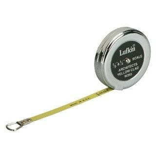 Lufkin W393 1/4 Inch by 5 Foot Architect Foot Pocket Scale