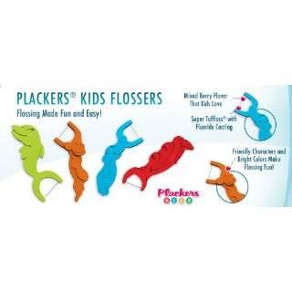 Plackers for Kids Dental Flossers Mixed Berry Flavor (1) 24 Count