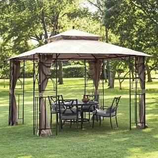   Replacement Canopy for Mika Ridge Estate Gazebo Patio, Lawn & Garden