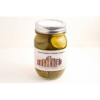 Spicy Roasted Garlic and Onion Pickles 16 oz.