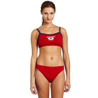 Speedo Womens Endurance Plus Lifeguard 2 Piece Flyback Swimsuit