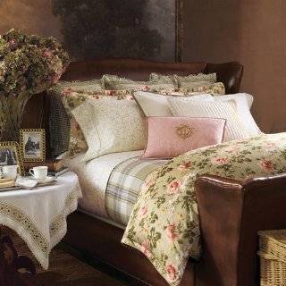   Home Lake Floral Comforter Cover Duvet, King Pastel